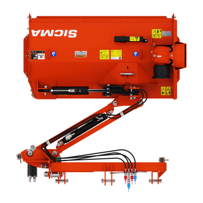 SICMA MP Böschungsmulcher für Traktor von 60 bis 130 PS, Auslegemulcher, Seitenmulcher