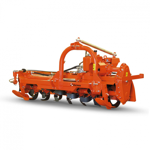 SICMA SH Schwere vollautomatische Bodenfräse für Traktor von 35 bis 60 PS, Weinbau, Obstgarten, Seitenverschub