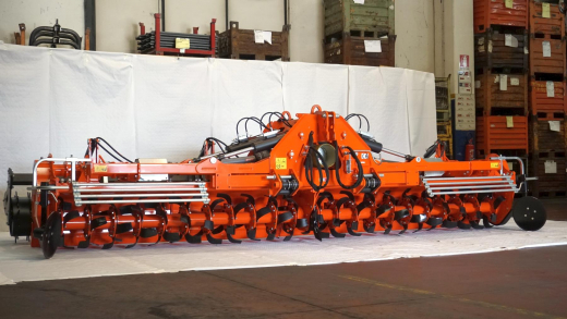 SICMA RW Sehr schwere, aufklappbare, starre Bodenfräse für Traktor von 150 bis 380 PS, Rotorfräse, Fräse, Bogenmesser