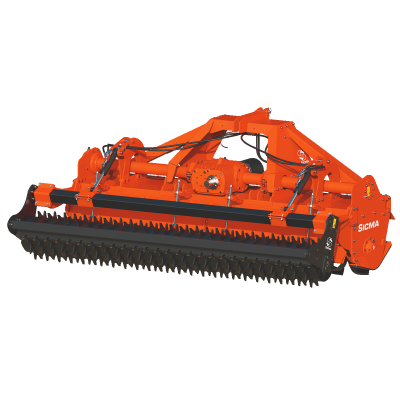 starre Bodenfräse für Traktor von 150 bis 250 PS Rotorfräse Fräse Ackerfräse