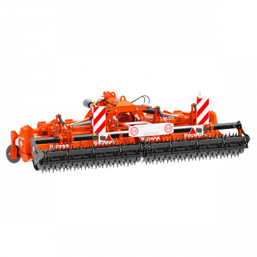 klappbare, starre Bodenfräse für Traktoren bis 420 PS, Rotorfräse, Fräse, Bogenmesser