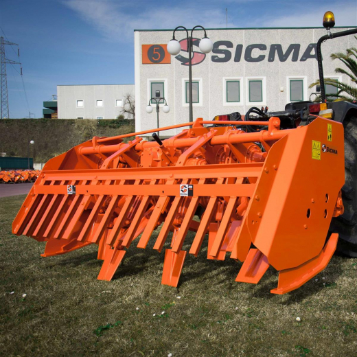 SICMA Spatenmaschine Spatenpflug VP für Traktoren von 40 bis 90 PS