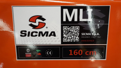 SICMA MLE 160 B&ouml;schungsmulcher Seitenmulcher Auslegemulcher &lt;50PS