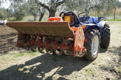 starre Bodenfräse für Traktoren von 22 bis 60 PS, Rotorfräse, Fräse, Rototiller