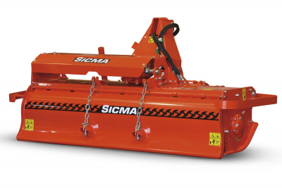 SICMA SD verstellbare Bodenfr&auml;se f&uuml;r Traktoren von 35 bis 65 PS, Rotorfr&auml;se, Seitenverschub