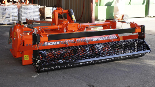 SICMA RM Mittelschwere starre Bodenfräse für Traktor von 40 bis 80 PS, auch als Frontanbaufräse