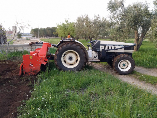 SICMA SPR Schwere starre Bodenfräse für Traktor von 70 bis 120 PS, Rotorfräse, Fräse, Ackerfräse, Bogenmesser